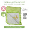 COLCHA ALG BURBUJA BORDADO VILCA