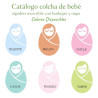COLCHA ALG BURBUJA BORDADO VILCA