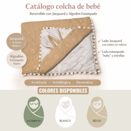 COLCHA ALG JACKAR OREJAS VILCA