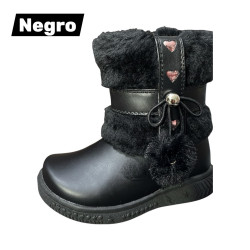 BOTAS NIÑA POM POM MARQUINA