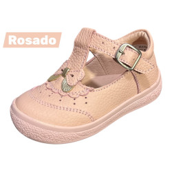 ZAPATO PECHERA NIÑA LAZO BRILLO MAFERZ