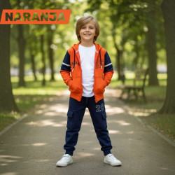 CONJ FRANELA NIÑO 2 PZ CHICAGO CARGO