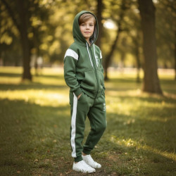 CONJ FRANELA NIÑO 2 PZ KING CAPUCHA