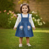 YAMPER JEANS NIÑA 2PZ GANCHO HAPPY