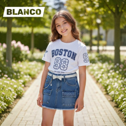 POLO NIÑA MC CR BOSTON 98 DAMARIS