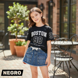 POLO NIÑA MC CR BOSTON 98 DAMARIS