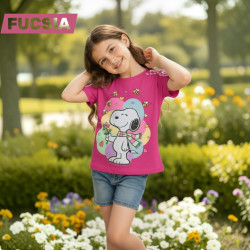 POLO NIÑA MC CR SNOOPY BEE SBELLITA