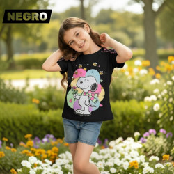 POLO NIÑA MC CR SNOOPY BEE SBELLITA