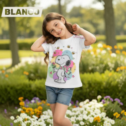 POLO NIÑA MC CR SNOOPY BEE SBELLITA