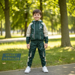 CONJ BOMBER NIÑO CARGO JORDAN