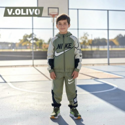 CONJ BOMBER NIÑO NIKE