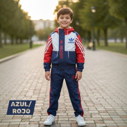 CONJ BOMBER NIÑO ADIDAS