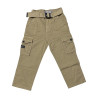 PANT DRILL NIÑO CARGO BOLSILLO HUELLAS