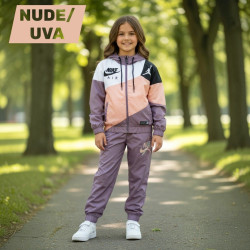CONJ BOMBER NIÑA NIKE AIR