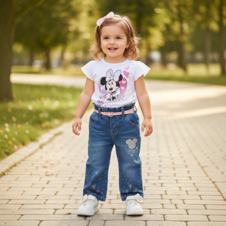 PANT JEANS NIÑA MINNIE BABY PAU JENCER