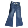 PANT JEANS NIÑA PALAZO PIEDRAS JENCER