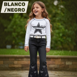 POLO NIÑA CR ML STARGIRL ACOST