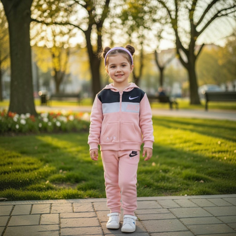 CONJ DE NIÑA FRANELA NIKE