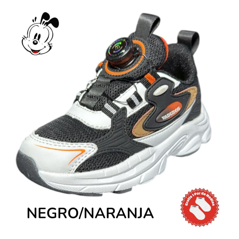 ZAPATILLA NIÑO REGULADOR LUCES 617B4 VAD