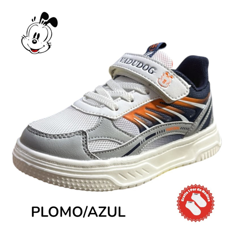 ZAPATILLA NIÑO 633B5 PEGA LUCES VADUDOG