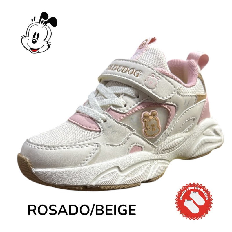 ZAPATILLA NIÑA 619B1 PEGA LUCES VADUDOG