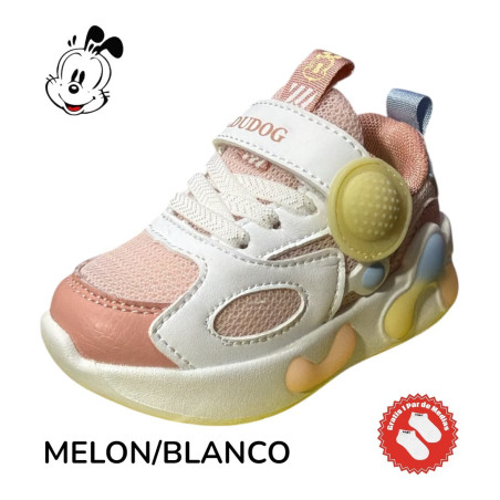 ZAPATILLA NIÑA PEGA LUCES 606I3 VADUDOG