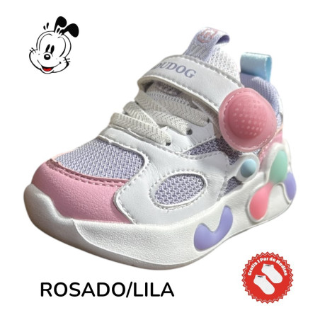 ZAPATILLA NIÑA PEGA LUCES 606I5 VADUDOG