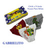 TRUZA NIÑO CAJA X3 GABRIELITO