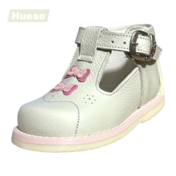 ZAPATO CUERO PIBE NIÑA GARLEY 19
