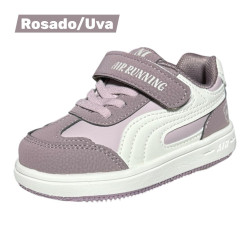 ZAPATILLA NIÑA PEGA A605-2 LUCES AIR RUN