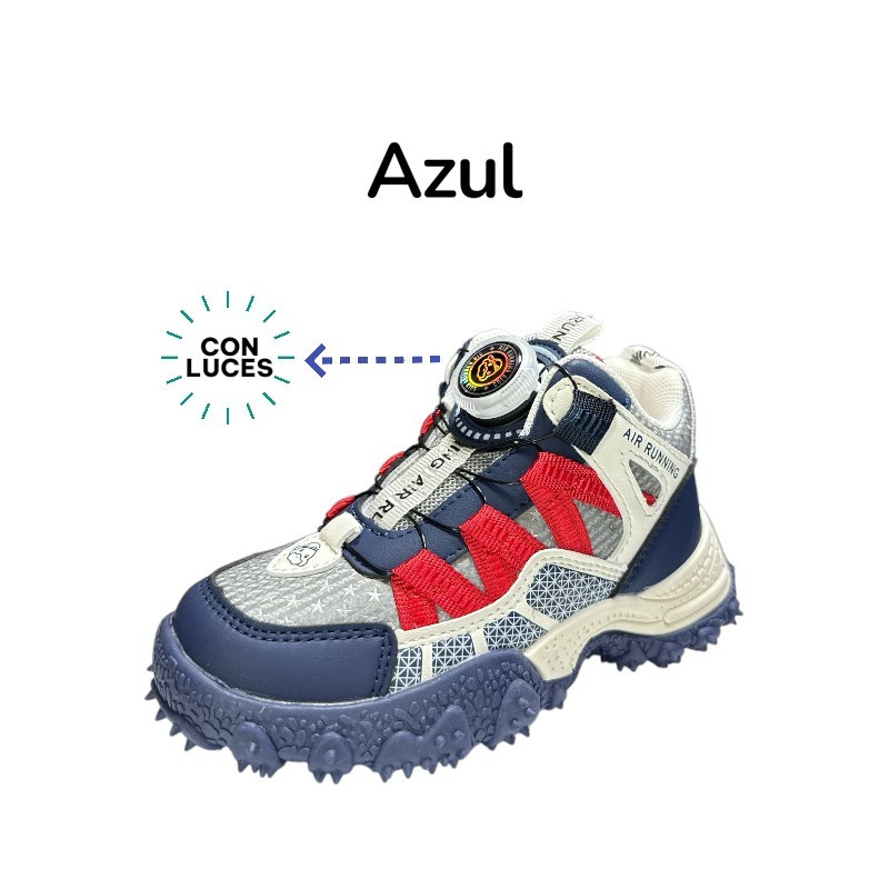 ZAPATILLA NIÑO REGULADOR G2506-1  AIR RU