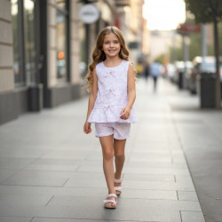 CONJUNTO SHORT FABY BLANCO