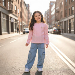POLO HILO NIÑA SOPHIA  JAQUELINE ML CR