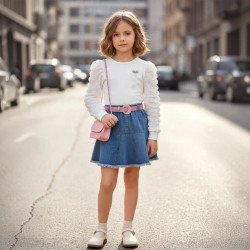 POLO WAFER NIÑA PATTY  AM KIDS ML CR