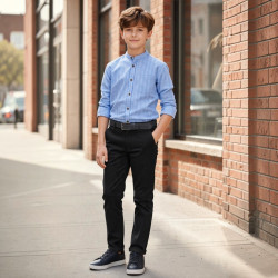 PANTALON DRIL NIÑO CLASICO YAHIR