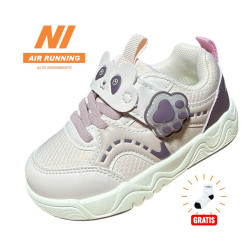 ZAPATILLA NIÑA LUCES B622-3 AIR RUNNING