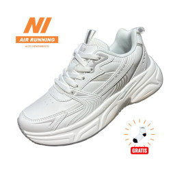 ZAPATILLA AIR RUNNING MD: AR2608-4 BLANC