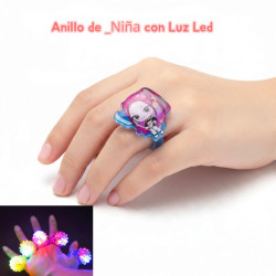 ANILLO PRINCESAS GUERRERAS CON LUCES