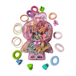 SET ESTUCHE ACRILICO DE LIGAS BIJOU