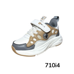 ZAPATILLA NIÑO 702I4 VADY BEIGE/MARRON/P
