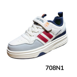 ZAPATILLA NIÑO 708N1 VADY BEIGE/PLOMO