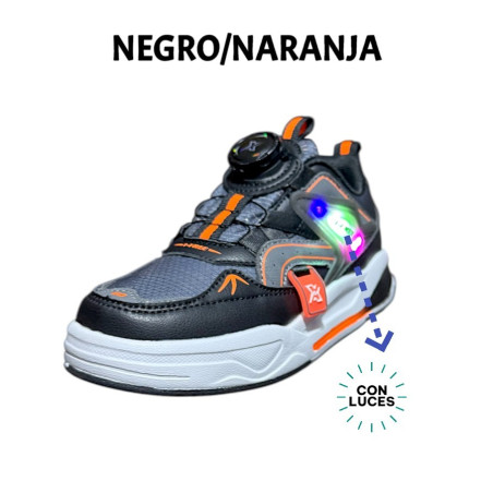 ZAPATILLA NIÑO IF2528 REGULADOR LUCES I-