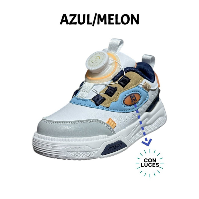 ZAPATILLA NIÑO 413 REGULADOR LUCES VADUD
