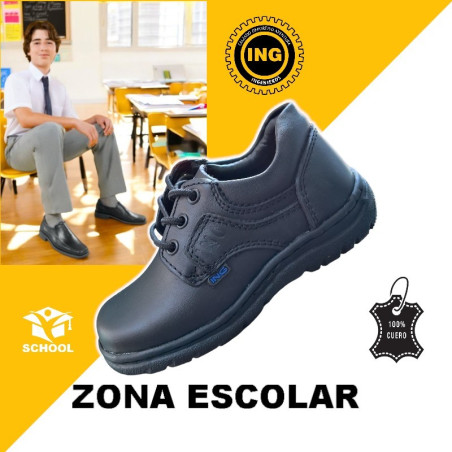 ZAPATO ESCOLAR PASADOR C4 INGINIEROS
