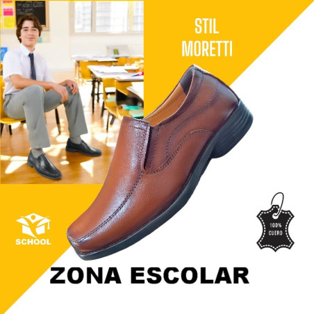 ZAPATO ESCOLAR MOCASIN 043 STIL MORETTI