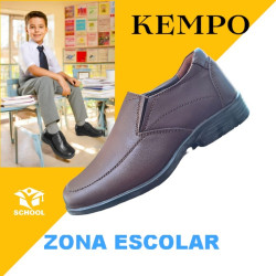 ZAPATO ESCOLAR MOCASIN COSIDO KEMPO