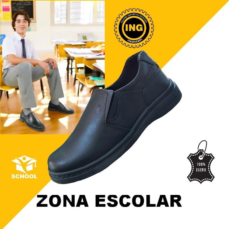 ZAPATO ESCOLAR MOCASIN LIGA 498 INGENIER