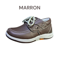 ZAPATO CUERO NIÑO PASADOR A-404  KELLY