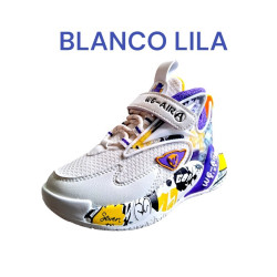 ZAPATILLA NIÑA C/VELCRO LUCES 059 WE