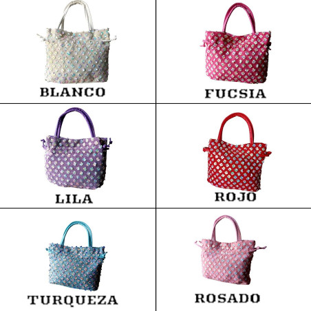 CARTERA NIÑA FLORES